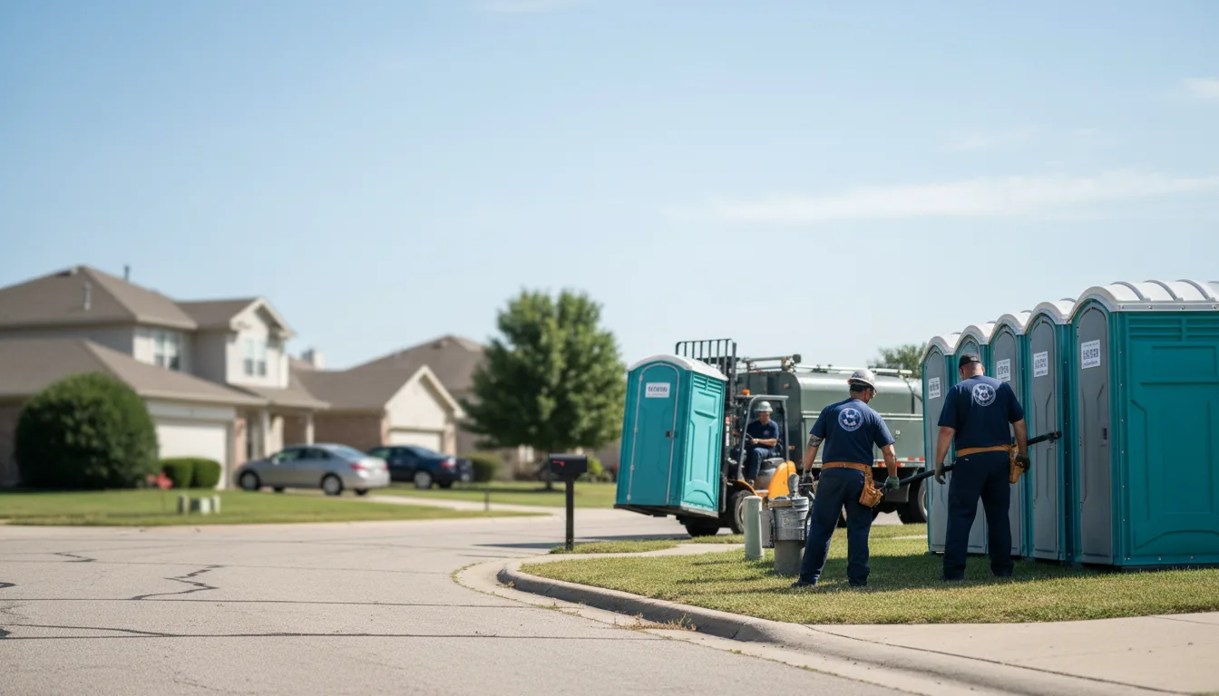 Porta Potty Rental in Virginia, IL near me